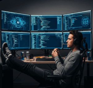 Read more about the article The Lie of Traditional Development: Why AI Code Generation Tools Are the Future